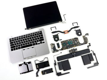 13.3英寸Retina版MacBook Pro拆解图赏